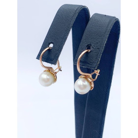 Сережки из красного золота